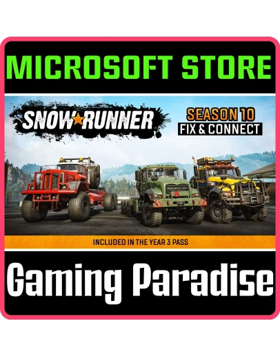 SNOWRUNNER - SEASON 10: FIX AND CONNECT (WINDOWS) PC (W