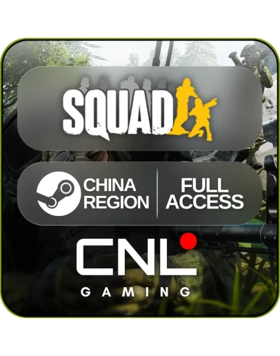 Steam Squad (Китай) Свежий аккаунт Полный доступ
