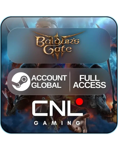 Baldur's Gate 3 глобальный аккаунт Steam с полным