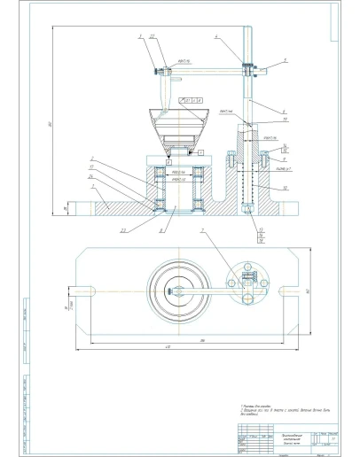 Контрольное приспособление для радиального биения