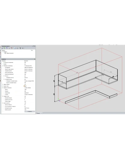 Скрипт Столешница Базис Мебельщик