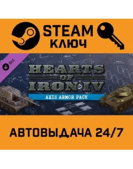 Hearts of Iron IV: Axis Armor Pack. STEAM-ключ Global