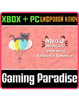 MEOW MOMENTS: CELEBRATING RENEWAL &amp ROMANCE XBOX + PC (