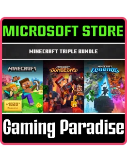 ТРОЙНОЙ КОМПЛЕКТ MINECRAFT FOR PC (WIN) КЛЮЧ/КОД