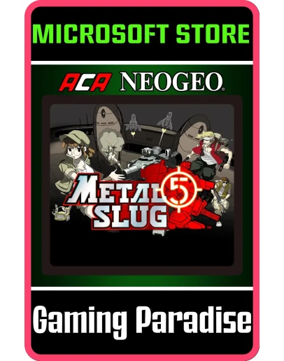 ACA NEOGEO METAL SLUG 5 FOR WINDOWS PC (WIN) КЛЮЧ/КОД