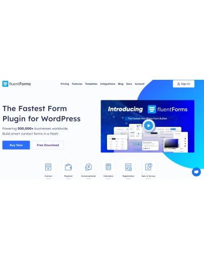Лицензия Fluent Forms Pro на один год/бессрочно оригина