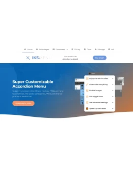 Лицензия Iks Menu Pro на год/навсегда оригинальная