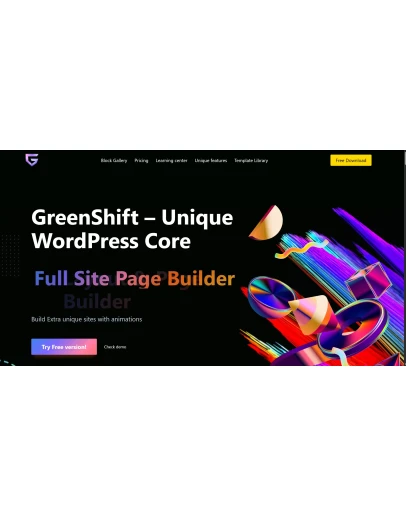 Лицензия Greenshift Pro на год/навсегда оригинальная