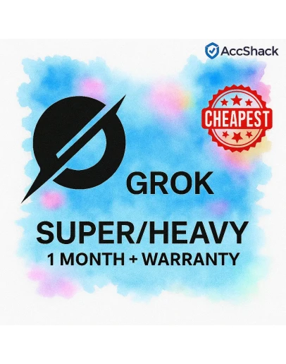 GROK SUPER/HEAVY 1 МЕСЯЦ ВАШ АККАУНТ