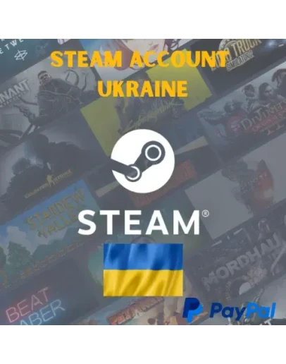Новый аккаунт Steam Украина - Полный доступ - PayPal Новый аккаунт Steam Украина - Полный доступ - PayPal