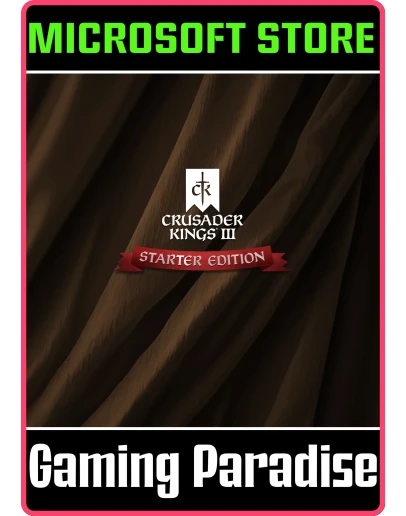 CRUSADER KINGS III: STARTER EDITION PC (WIN) КЛЮЧ/КОД