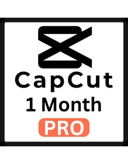 CapCut Pro подписка на 1 месяц (Глобальная)
