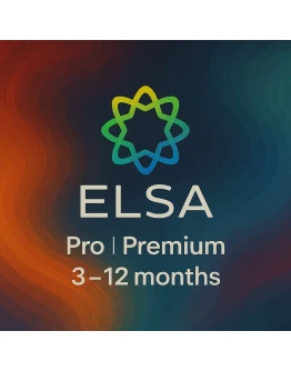 ELSA Speak Premium 3/12 месяцев на ваш счет ELSA Speak Premium 3/12 месяцев на ваш счет