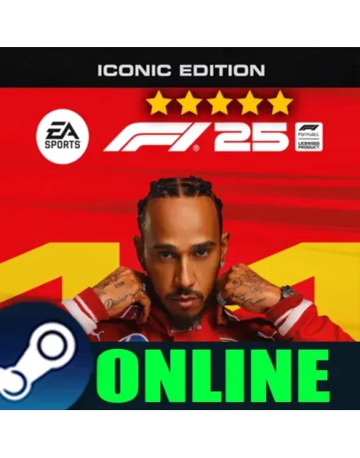 F1 25: ИЗДАНИЕ ICONIC ОНЛАЙНSTEAM АККАУНТ