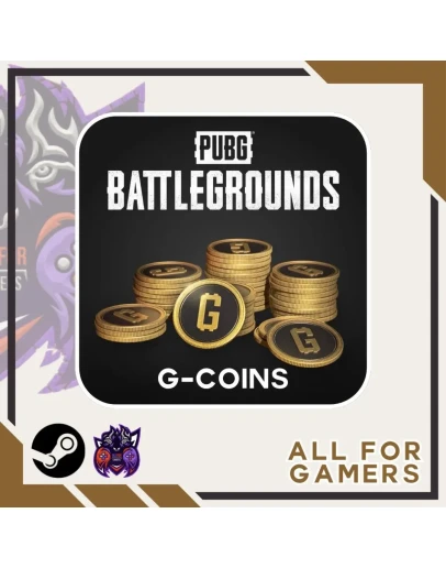 PUBG 100-510-1050-2700-5500-1120 G-COINS - ПК КЛЮЧ