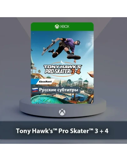 Tony Hawk's Pro Skater 3 4 Xbox One Series XS