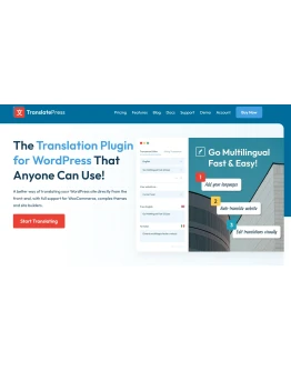 Последняя версия плагина TranslatePress Pro GPL