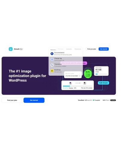 Оптимизация изображений Smush Pro GPL