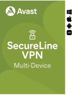 Avast SecureLine VPN 3 устройства на 1 год глобальный