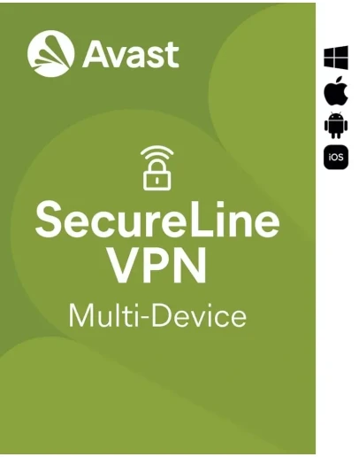 Avast SecureLine VPN 3 устройства на 1 год глобальный