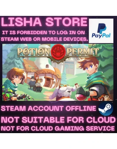 Potion Permit Стим Оффлайн На 30 или 90 дней