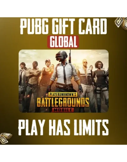 PUBG Mobile UC Gift Card GLOBAL