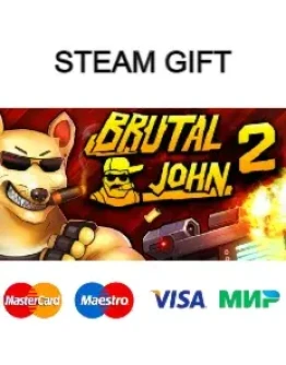 BRUTAL JOHN 2 steam RU/UA/KZ/CНГ