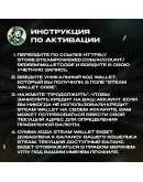 STEAM GIFT CARD 5-35 EUR ЕВРОПА АВТО 24/7 КОД
