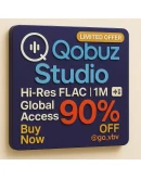 Qobuz Studio Hi-Res FLAC 2M Глобальный доступ