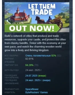 Let Them Trade АВТОДОСТАВКА STEAM РОССИЯ