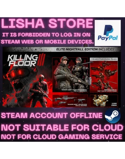 Killing Floor 3 Elite Nightfall Edition на 90 дней