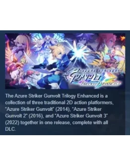 Azure Striker Gunvolt Trilogy Enhanced STEAM РОССИЯ Azure Striker Gunvolt Trilogy Enhanced STEAM РОССИЯ