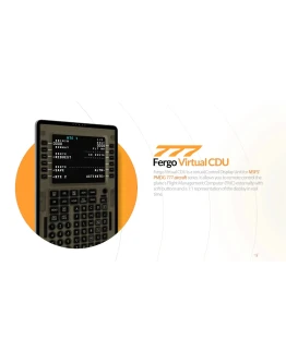 FERGO Virtual CDU for PMDG 777 MSFS