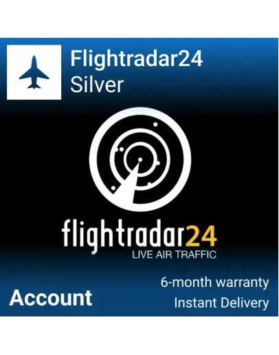 Flightradar24 - Live Air Traffic Sliver Аккаунт Flightradar24 - Live Air Traffic Sliver Аккаунт