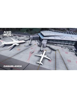 GMMN Casablanca Airport by Axonos XP 11