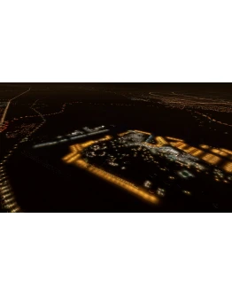 HECA Cairo Airport Night Enhanced MSFS