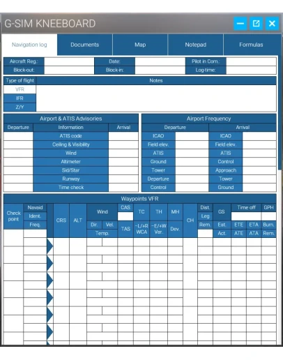 Kneeboard - VR Navigation &amp Flight Planner MSFS