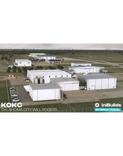 KOKC Oklahoma City Airport by INIBUILDS MSFS 202..