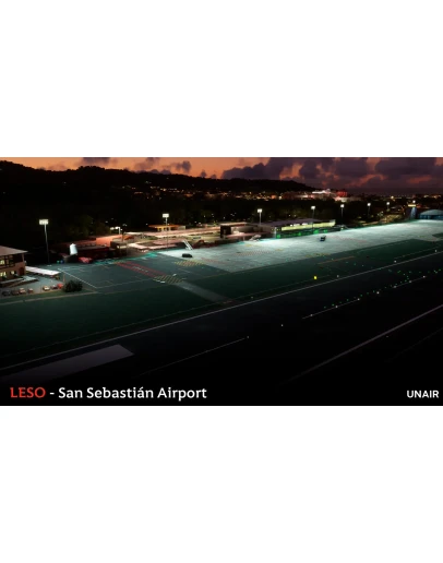 LESO San Sebastian Airport MSFS