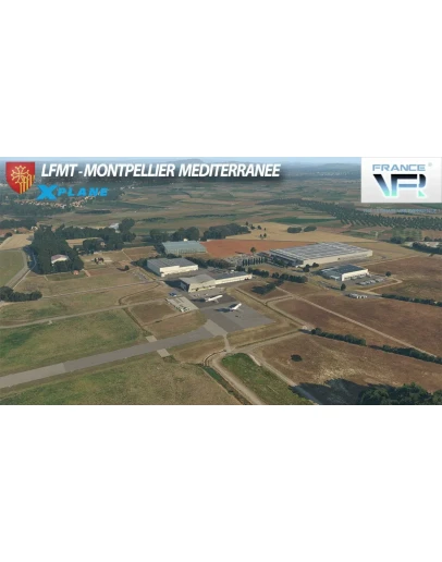 LFMT Montpellier Airport X-Plane 11/12