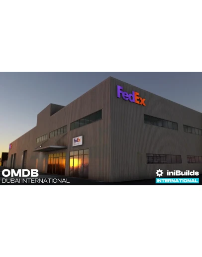 OMDB Dubai International by iniBuilds MSFS