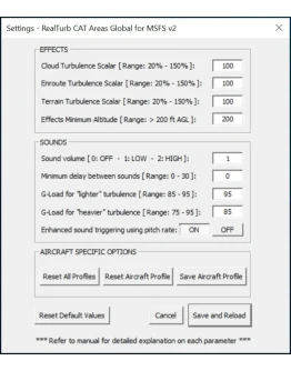 RealTurb CAT Areas Global V2 MSFS