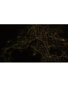 Santiago Night Enhanced MSFS