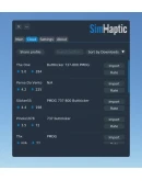 SimHaptic MSFS 2020/2024, XP 11/12, DCS