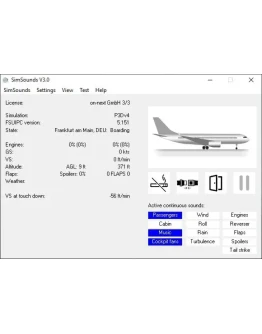 SIMSOUNDS CREW: Mar Muoz Spanish MSFS, P3D, XP