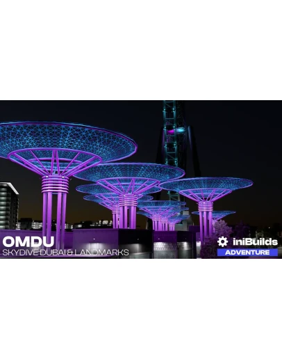 Skydive Dubai &amp Landmarks MSFS