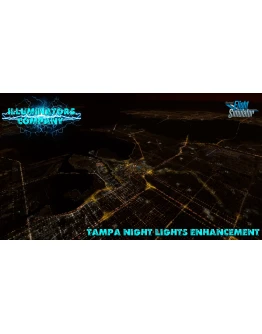 Tampa Night Enhanced MSFS