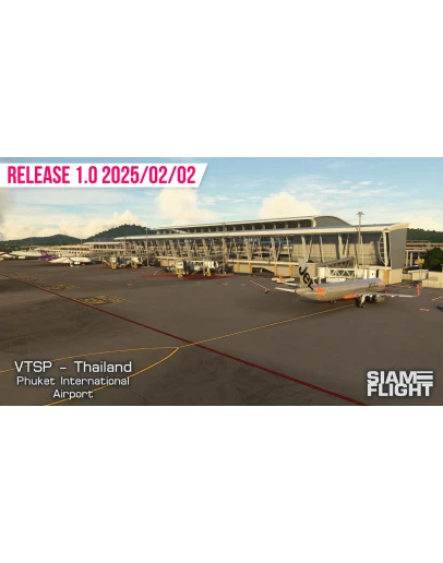 VTSP Phuket Airport by SiamFlight MSFS