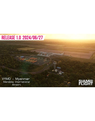 VYMD Mandalay Airport by SiamFlight MSFS