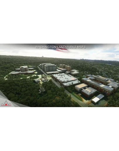 Washington DC Landmarks &amp Scenery Pack MSFS
